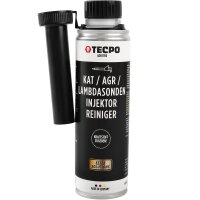 TECPO Benzinkur Set – KAT/AGR & Injektor Reiniger + Benzinsystem Reiniger (2x 300 ml)