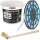 TECPO Reifenmontagepaste weiß 5 kg + Pinsel + 1200x Klebegewichte