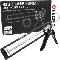 1x TECPO Universal Montagekleber Ultra FIX Power Baukleber 480g Weiß + Kartuschenpresse