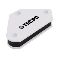 4x TECPO Magnet Schweißwinkel 4 kg 9 lbs + 2x Masseklemme + Zink Spray ALU Hell 400 ml bis 300°C Grundierung Rostschutz Korrosionsschutz