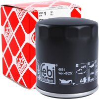 FEBI BILSTEIN 48527 Ölfilter + 5L TECPO 5W-30 LONGLIFE PLUS MOTORÖL für VW 504.00 507.00