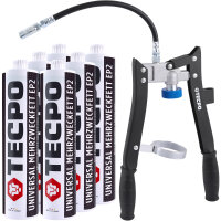 6x TECPO Universal Mehrzweckfett EP2, 500g +...