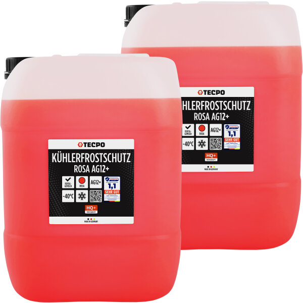 TECPO Kühlerfrostschutz G12+ -40°C, 40L