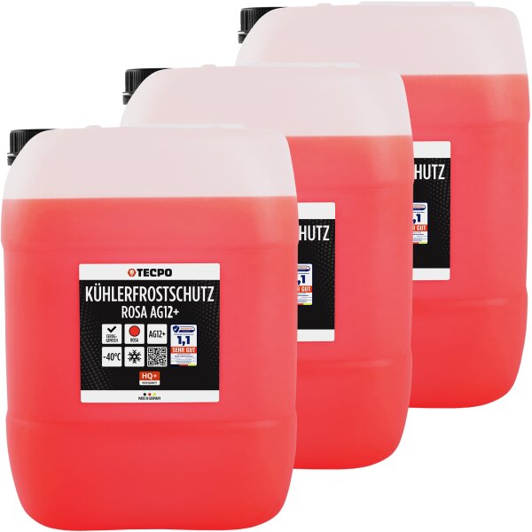 TECPO Kühlerfrostschutz G12+ -40°C, 60L