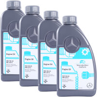 4x 5W-40 Mercedes-Benz Motoröl MB 229.5, 1 Liter...