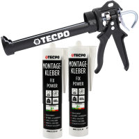 2x TECPO Universal Montagekleber Ultra FIX Power...