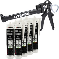 8x TECPO Universal Montagekleber Ultra FIX Power...