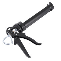 3x TECPO KKD 801 Karosserie Klebe- und Dichtmasse, 370g + Kartuschenpresse Kartuschenpistole 25:1 für Kartuschen 150–310 ml (bis 220 mm Länge)