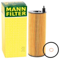 MANN-FILTER Ölfilter + Schraube + 7L TECPO 5W-30 LONGLIFE PLUS MOTORÖL für BMW LL-04