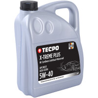 5L TECPO 5W-40 X-TREME PLUS Motoröl für VW 502.00 505.00 MB 229.3 226.5 BMW LL-01 LL-98