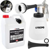 TECPO Druckluft Reinigungspistole 1L + MultiCleaner...