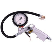 BGS Druckluft Reifenfüller geeicht Reifenmesser Reifenprüfer Messgerät Reifenfüll