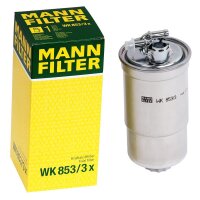 MANN-FILTER  WK853/3x Kraftstofffilter für VAG VW...