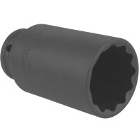 TECPO Vielzahn Kraft Steckschlüssel Nuss 1/2 Zoll, 36 mm