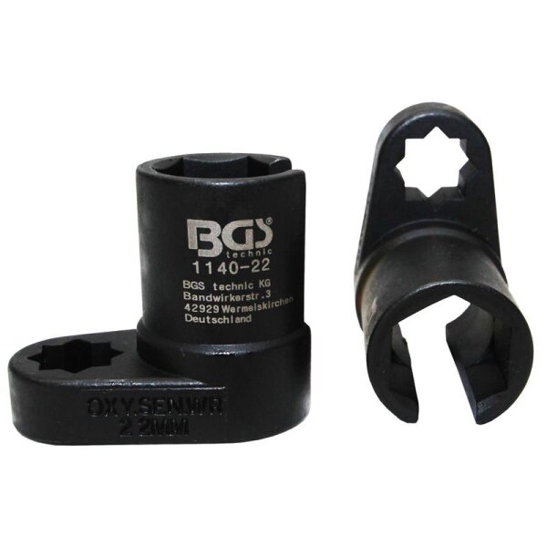 BGS Lambdasondeneinsatz, 22 mm (7/8")  x 50 mm, 12,5 (1/2) Antrieb