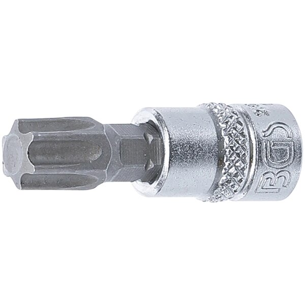 BGS Bit-Einsatz | Antrieb Innenvierkant 6,3 mm (1/4") | T-Profil (für Torx) T50