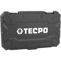 TECPO Kraft-Bit-Einsatz-Satz Vielzahn M4 - M18 1/2 Zoll 10-tlg.