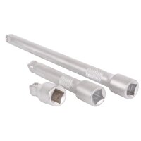 BGS Kippverlängerungs-Satz | 12,5 mm (1/2") | 50 / 125 / 250 mm | 3-tlg.