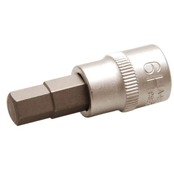 BGS Bit-Einsatz, 10 (3/8), Innen-6-kant, 9 mm
