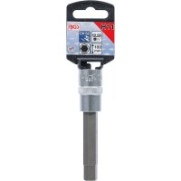 BGS Bit-Einsatz | Länge 100 mm | Antrieb Innenvierkant 12,5 mm (1/2") | Innensechskant 11 mm