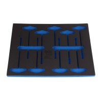 BGS Werkstattwageneinlage 3/3 | leer | für Art. 4013