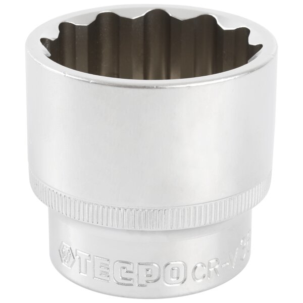 TECPO Steckschlüssel-Einsatz Zwölfkant SW 36 mm, 12,5 mm (1/2")