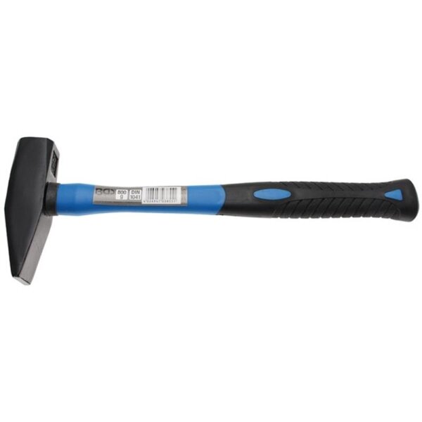 BGS Schlosserhammer | Fiberglasstiel | DIN 1041 | 800 g