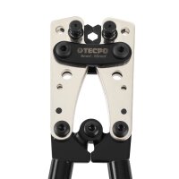 TECPO Crimpzange mit 6-fachem Crimp-Profil für Kabelschuhe 6 - 50 mm²
