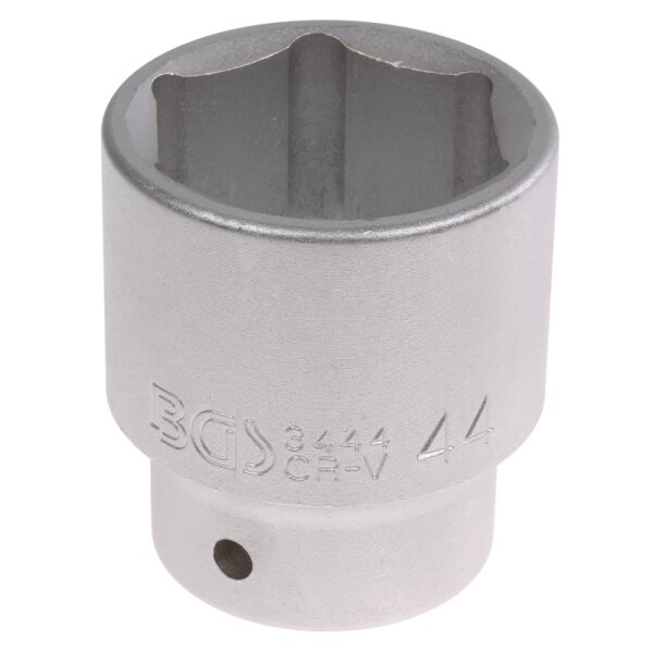 BGS Steckschlüssel-Einsatz Sechskant | Antrieb Innenvierkant 20 mm (3/4") | SW 44 mm
