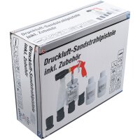 BGS Druckluft Sandstrahlpistole mit Zubehör