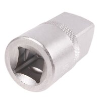 BGS Steckschlüssel-Adapter | Innenvierkant 12,5 mm (1/2") - Außenvierkant 20 mm (3/4")