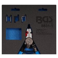 BGS Innen - / Aussen-Sprengringzange, mit 4 Paar Spitzen