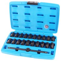 BGS Ölwannen Steckschlüssel Einsatz 21-tlg. Ölwannenschlüssel 3/8"