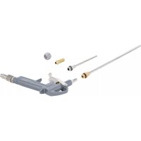 BGS Druckluft-Ausblaspistole | Alu-Druckguss | mit 3 Düsen