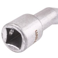 BGS Spezial-Schlüssel für Einspritzleitungen | für BMW, Opel 2.5TD, Mercedes-Benz | Antrieb 10 mm (3/8") | SW 17 mm