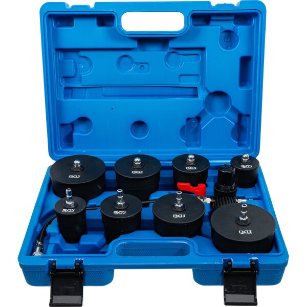 BGS Turbolader-Ladeluft-System-Prüfkoffer-Satz 9-tlg.