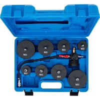 BGS Turbolader-Ladeluft-System-Prüfkoffer-Satz 9-tlg.