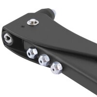 TECPO Blindnietzange mit 200 Alu Blindnieten