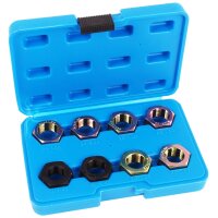 BGS Gewinde-Reparatursatz für Antriebswellen / Gelenkwellen, 8-tlg.