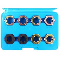 BGS Gewinde-Reparatursatz für Antriebswellen / Gelenkwellen, 8-tlg.