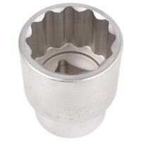 BGS Steckschlüssel-Einsatz Zwölfkant | Antrieb Innenvierkant 20 mm (3/4") | SW 34 mm