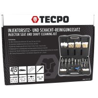 TECPO Einspritzdüsen Injektorsitz und Schacht Reinigung Satz