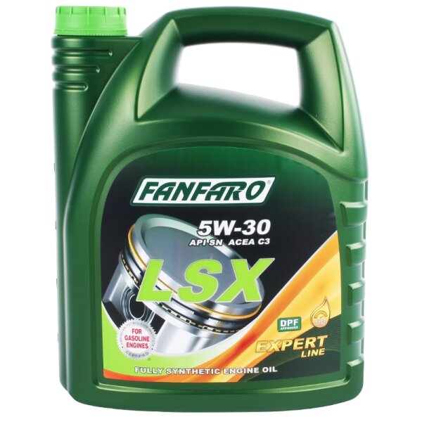 FANFARO 5W-30 LSX Longlife III, 5 Liter
