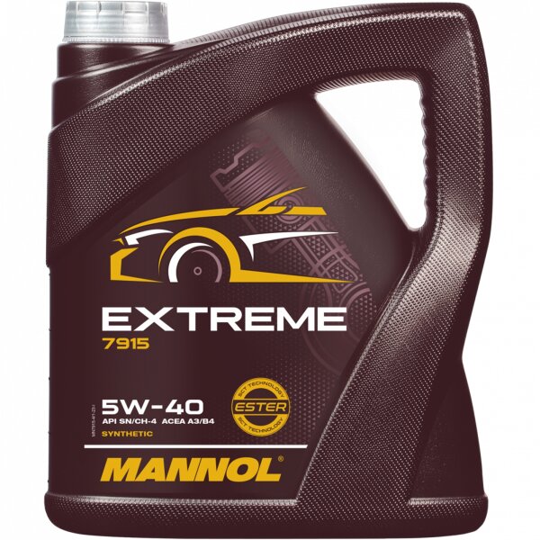 MANNOL Extreme 5W-40 API SN/CH-4, 4 Liter