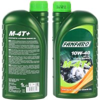 FANFARO M-4T+ Motorradöl, 1 Liter
