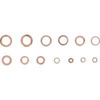 BGS Dichtring-Sortiment | Kupfer | metrisch | für Öl-Ablassschrauben | 75-tlg.