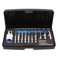 BGS Schraubenausdreher-Satz | für defektes T-Profil (für Torx) T10 - T55 | 11-tlg.