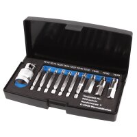 BGS Schraubenausdreher-Satz | für defektes T-Profil (für Torx) T10 - T55 | 11-tlg.
