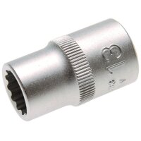 BGS Steckschlüssel-Einsatz 12-kant, 12,5 (1/2), 13 mm