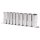 BGS Steckschlüssel-Einsatz-Satz Sechskant, tief | Antrieb Innenvierkant 12,5 mm (1/2") | SW 10 - 24 mm | 9-tlg.